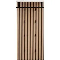 Schildmeyer Garderobenpaneel Loft, Garderobenpaneel, Made in Germany, B: 50cm, Solide Verarbeitung - Dieses Produkt ist in Deutschland gefertigt