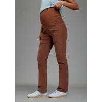 Neun Monate Umstandshose Umstands-Cordhose gerades Bein, extrabreites Bündchen, elastisches Material
