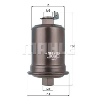 Mahle Kraftstofffilter Toyota Avensis Camry Carina