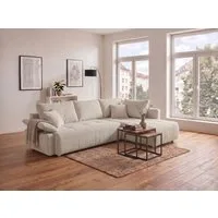 COLLECTION AB Ecksofa Funtastic, Breite 213 cm, mit Schlaffunktion, Bettkasten, Armverstellung und Bonnelfederkern