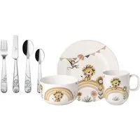 Villeroy & Boch Kindergeschirr-Set Roar like a Lion, Porzellan, 7-tlg.