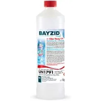 Höfer Chemie GmbH Poolpflege 1 kg BAYZID® Chlor 13% flüssig für Pools, Zuverlässige Desinfektion für sauberes und hygienisches Poolwasser