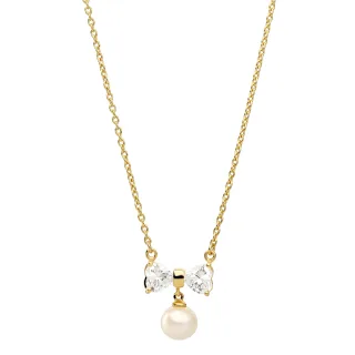 Orphelia „Sparkle“ Damenkette mit Anhänger aus 925er Sterlingsilber – Gold ZK-7512
