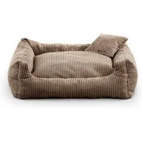 FAVRE Tierbett Soft Stripe Hundebett, Katzenbett, Farb- und Größenwahl, 100&% Polyester