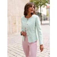 Witt Blusenblazer Bouclé-Blazer Langarm