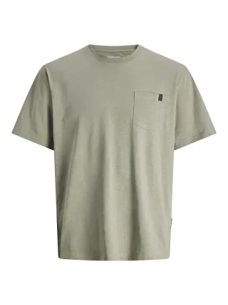 JACK&JONES - JJEDOVER SLUB TEE SS NOOS - Gr. - M