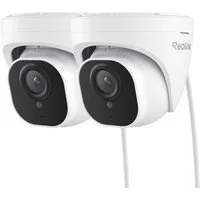 Reolink Überwachungskamera RLC-820A 4K UHD PoE (Außenbereich, 2-tlg., Personen-/Autoerkennung, 8MP, IP66 Wasserfest, Audio Aufnahme)