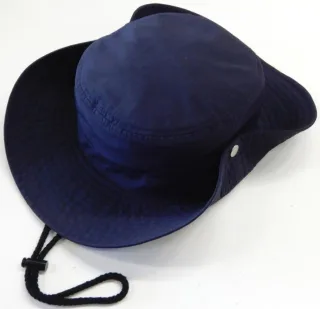 COMMANDER Finest Clothing - Stoffhut m. UV-Schutz Supplex blau - Gr. - M