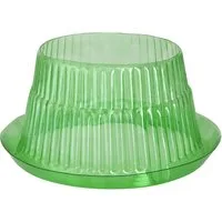 Windhager Schneckenkante aus PET, Schnecken Schutzring 6 Stk., Ø 23 cm, 23x23x11 cm, 6-St., Schneckenschutz für Gemüsepflanzen wiederverwendbar und recyclebar