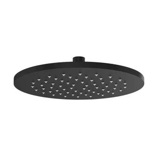 VitrA Origin Kopfbrause rund Durchmesser 25 cm mit Anschluss G 1/2" Schwarz Matt WTC,A4563836WTC A4563836WTC