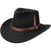 Stetson Cowboyhut (1-St) Cowboyhut mit Lederband