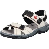 Rieker Sandale, Sommerschuh, Outdoorschuh, Keilabsatz, in Trekking-Optik