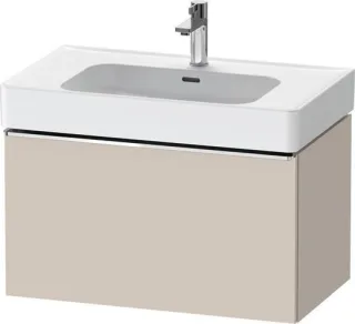 Duravit D-Neo Waschtischunterbau wandhängend Taupe Matt 784x452x440 mm - DE4277010910000 DE4277010910000