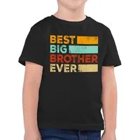 Shirtracer T-Shirt Best Big Brother Ever Bester großer Bruder aller Zeiten Geschenk (1-tlg) Großer Bruder
