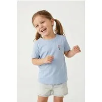 KIDS ONLY T-Shirt KMGVEGA LIFE SS REG EMB TEE BOX JRS NOOS