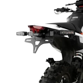 R&amp;G Kennzeichenhalter Heckumbau KTM 125 / 390 Enduro R Bj.2025-2026 LED plug&amp;play eintragungsfrei