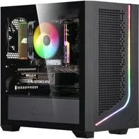 Gaming-PC Window Edition . RTX 5060 . AMD Ryzen 5 5600 . 16 GB RAM schwarz/transparent, Windows 11 Home