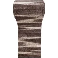 Mazovia Läufer Läufer Flurläufer Modern für Vorzimmer, Küche - Braun, 70 x 100 cm, Kurzflor, Meterware, Höhe 10 mm