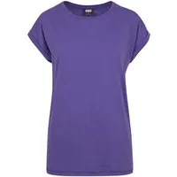 URBAN CLASSICS Kurzarmshirt Urban Classics Damen Ladies Extended Shoulder Tee (1-tlg)