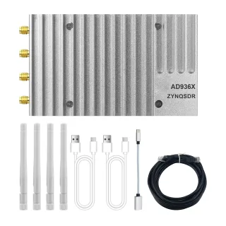 ADI Pluto+ SDR Software Defined Radio 70MHz to 6GHz AD9363 FPGA Dual Core Gigabit Ethernet USB OTG External Clock Suppor
