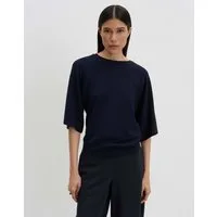 someday Sweatshirt Unora aus Sweatware mit Fledermausärmeln Glatte Oberfläche mit modernem Shape