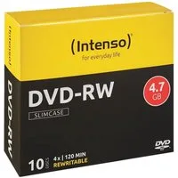 Intenso DVD-Rohling DVD-RW, 4,7 GB, mehrfach beschreibbar