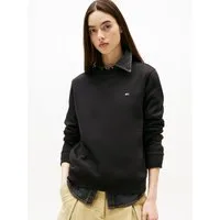 Tommy Jeans Sweatshirt TJW REG S FLAG CREW mit Logostickerei, Regular Fit