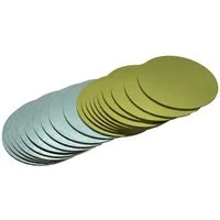 KITCHENDREAM Tortenplatte CakeBoard Set Kuchenplatte rund gold UND silber in 3 mm starker Pappe, (10-tlg)