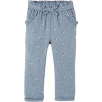 vertbaudet 3/4-Hose Mädchen 3/4-Hose, Musselin Blumenprint
