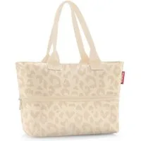 REISENTHEL® Tragetasche SHOPPER E1, 12 - 18 Liter, Beige, Creme, Polyester, mit Reißverschluss, wasserabweisend