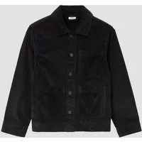 s.Oliver Hemdjacke Indoor-Jacke Overshirt aus Cord im Loose Fit