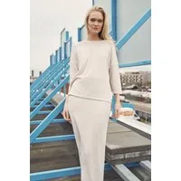 SENSES.THE LABEL Sweater mit überschnittenen Schultern