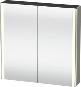 Duravit XSquare Spiegelschrank Stein Grau 800x155x800 mm - XS7112092921000 XS7112092921000