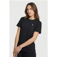 hummel T-Shirt HMLPULSE W T-SHIRT mit geradem Abschluss, Kurzarm-Design, ohne Kragen, normale Passform