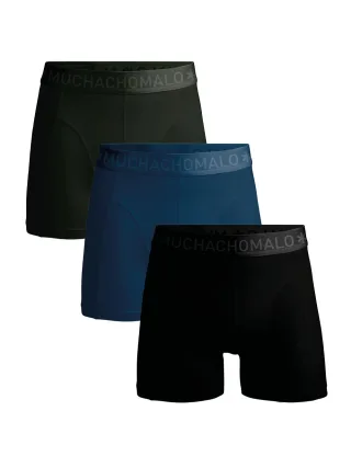 Muchachomalo Boxershorts aus Baumwoll-Modal für Herren – 3er-Pack – Herrenunterwäsch