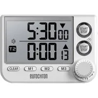 Eurochron Intervall-Timer Kurzzeittimer 2-Zeilig EC-3509468, Zweizeilig