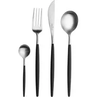Picard & Wielpütz Solingen Besteck-Set Franzi, wahlweise als 24-, 30- oder 60-teiliges Set erhältlich (60-tlg), 12 Personen, Chromnickelstahl 18/10, modernes und außergewöhnliches Design