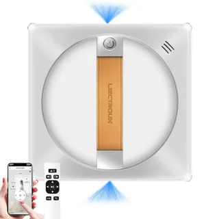 [EU Direct] Liectroux YW710 Window Cleaning Robot,Auto Double Side Water Spray,APP Control,Voice Guide