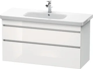 Duravit DuraStyle Waschtischunterbau wandhängend Weiß Hochglanz & Matt 1130x448x610 mm - DS649502218 DS649502218