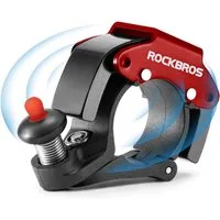 ROCKBROS Fahrradklingel Mini Fahrradklingel 100dB Aluminium für Fahrräder 22,2mm Lenker