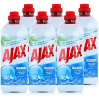AJAX Ajax Allzweckreiniger Reine Frische 1 Liter - Bodenreiniger (6er Pack) Allzweckreiniger