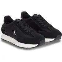 Calvin Klein Jeans RUNNER LACEUP MG NYLON MIX Sneaker Schnürschuh, Halbschuh, Runner-Sneaker mit seitlichem CK-Logo