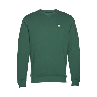Lyle & Scott Pullover Sweatshirt mit Rundhalsausschnitt Grün
