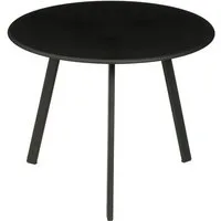 Mica Decorations Beistelltisch Mica Decorations Seattle Beistelltisch H38 x Ø58 cm Schwarz