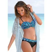 LASCANA Bügel-Bandeau-Bikini im Animaldesign