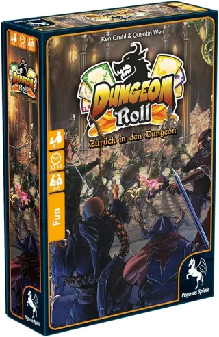 Pegasus Spiele 51935 - Dungeon Roll: Zurück in den Dungeon