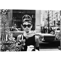 Posterlounge Wandbild Breakfast at Tiffany's, Celebrity Collection, erhältlich als Poster, Leinwandbild, Wandsticker oder Acrylglasbild