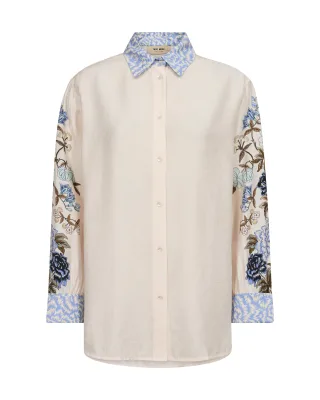MOS MOSH - MMAbila Saku Shirt ecru - Gr. - L