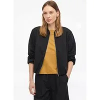 s.Oliver Funktionsjacke Indoor-Jacke Jacke aus Leinenmix im Boxy Fit mit Ballonsaum