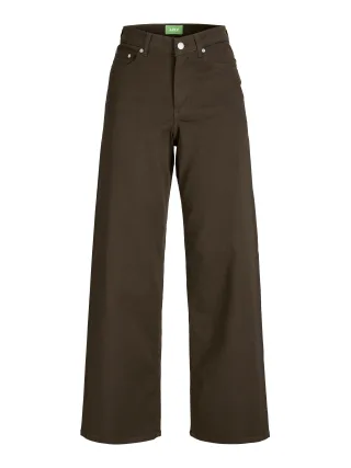 JJXX - JXZOE SARAH WIDE HW PANTS PNT NOOS Braun - Gr. - 32